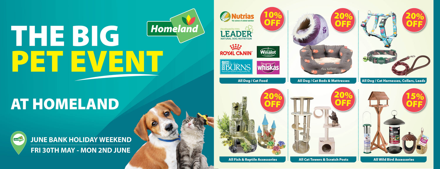 The Big Pet Event at Homeland - June Bank Holiday Weekend