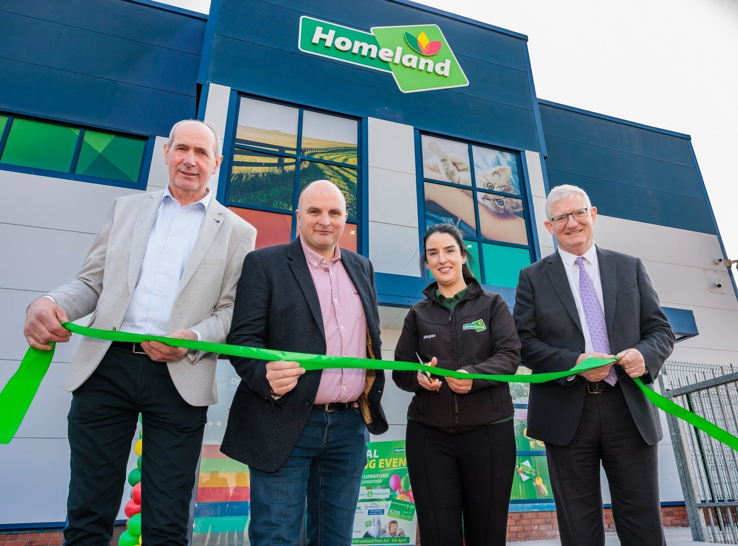 Official Opening - Homeland Longford's New Location - April 2025