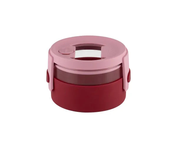 Kilner On the Go 300ml Glass BWL - Pink/Burgandy