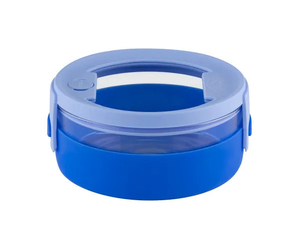 KIL On The Go 700ml Glass Lunch Bowl - Blue