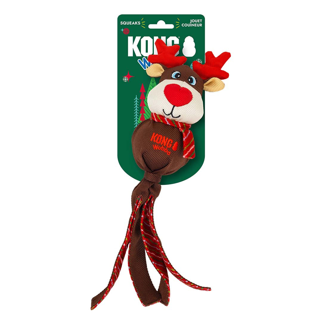 Kong Holiday Wubba Dog Toy