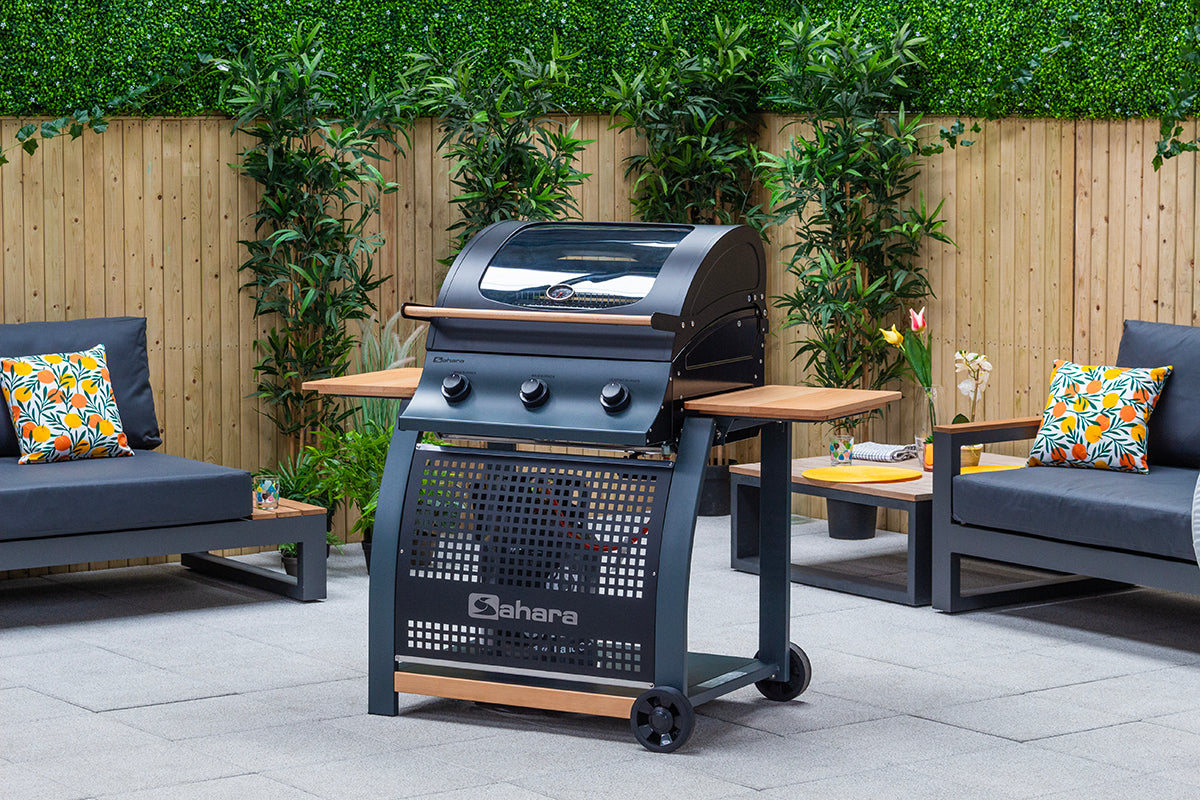 Sahara S350 Supreme 3 Burner Gas BBQ