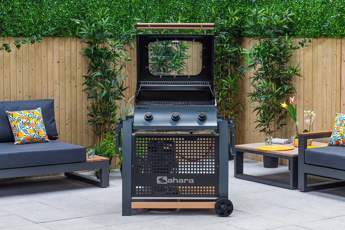 Sahara S350 Supreme 3 Burner Gas BBQ