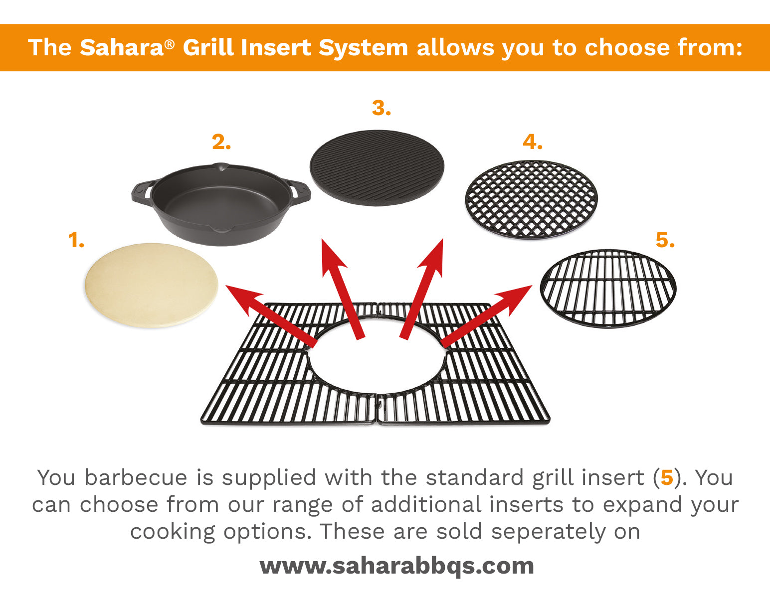 Sahara S350 Supreme 3 Burner Gas BBQ