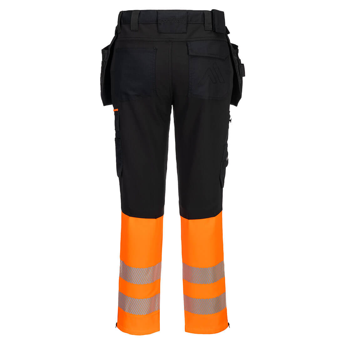 Portwest DX4 Hi-Vis Holster Trousers Orange / Black