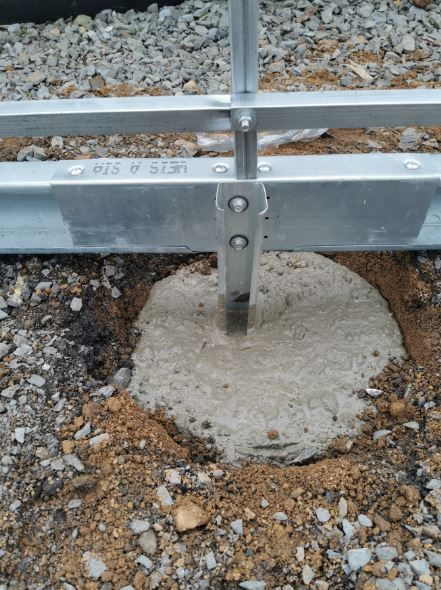 Victoria Mini Steel Foundation 4m x 2m