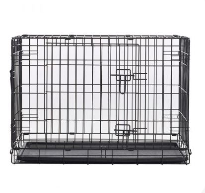 Dog Cottage 76cm Black Wire