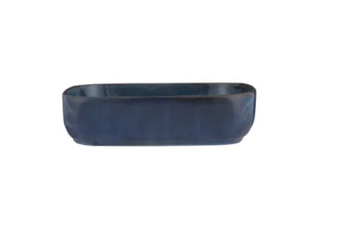 Mason Cash Reactive Blue Square Dish 24x24x5.5cm