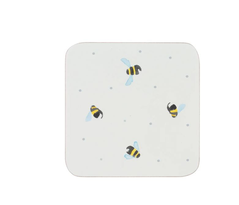 Price & Kensington Sweet Bee Set Of 4 Coasters
