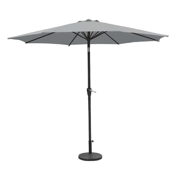 2.7m Crank & Tilt Aluminium Parasol Stone