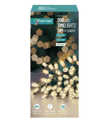 200 Led Timelights - Warm White