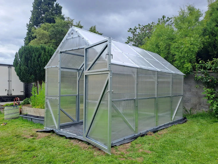 Victoria Mini Polycarbonate Greenhouse 4m x 2m
