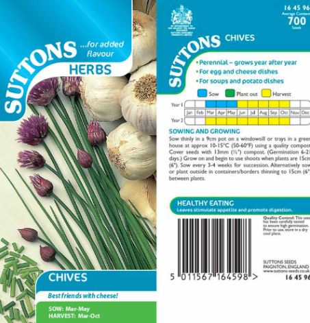 Chives - Herb Seeds
