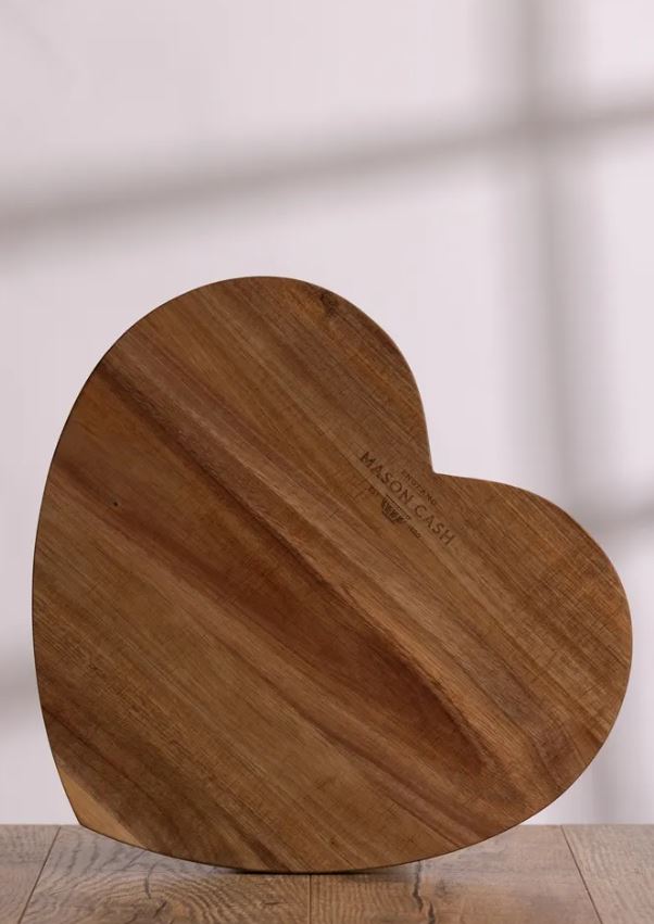 Mason Cash Rustic Charm Heart Chop Board 38cm