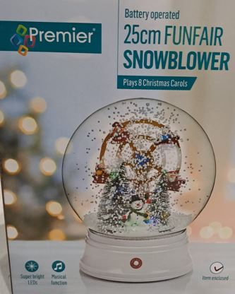 30cm Funfair Snowblower 2 Assorted