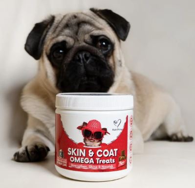 NutriPaw Skin & Coat Omega Treats 120 Chews