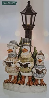 35cm Lit Battery Operated Christmas Duck