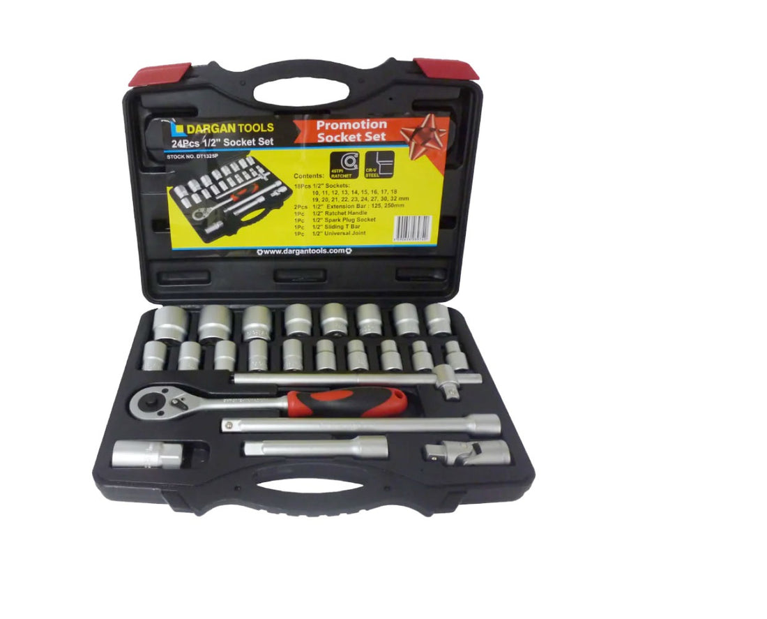 Dargan Socket Set 1/2 Dr 25pce