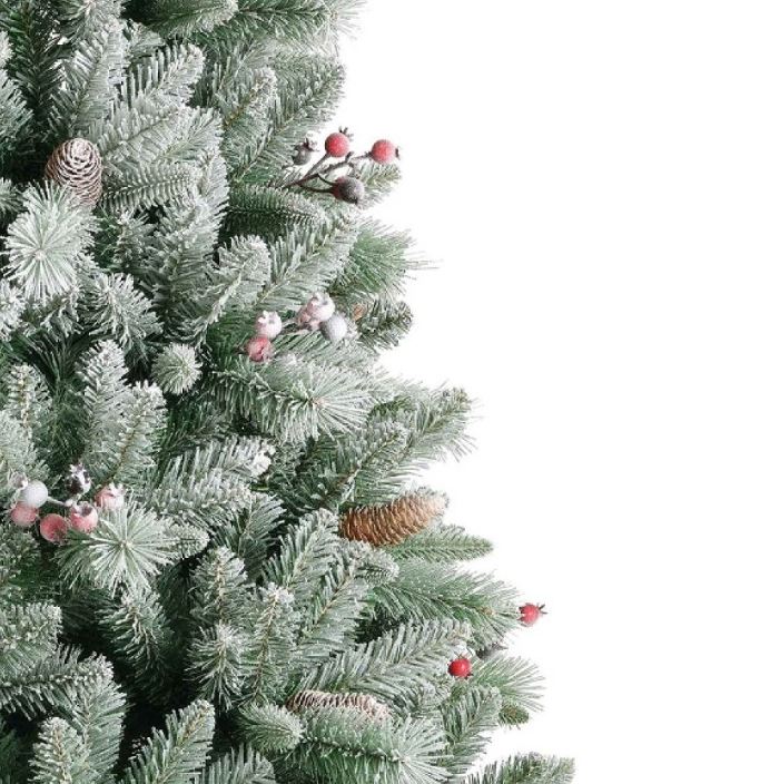 Frosted Windham Spruce Christmas Tree - 7ft