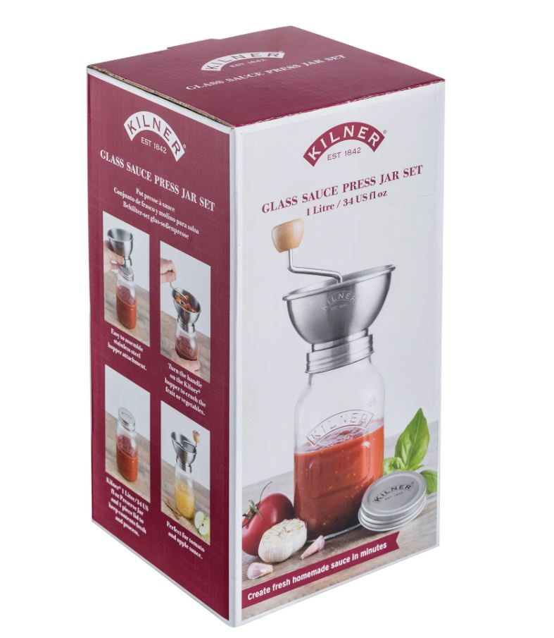Kilner Sauce Press Jar Set