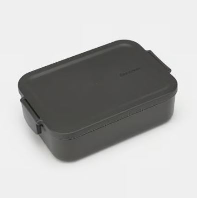 Brabantia Make & Take Lunchbox Large Dark Grey