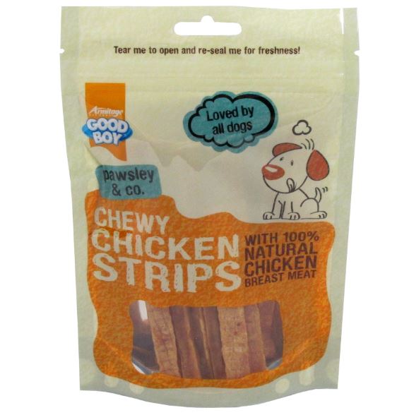 GoodBoy Chicken Strips 100g