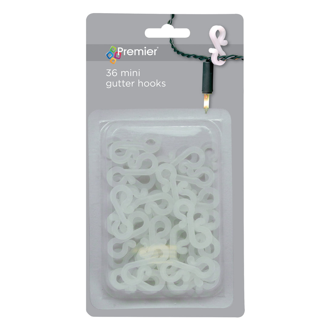 Mini Gutter Hooks - 36 pcs