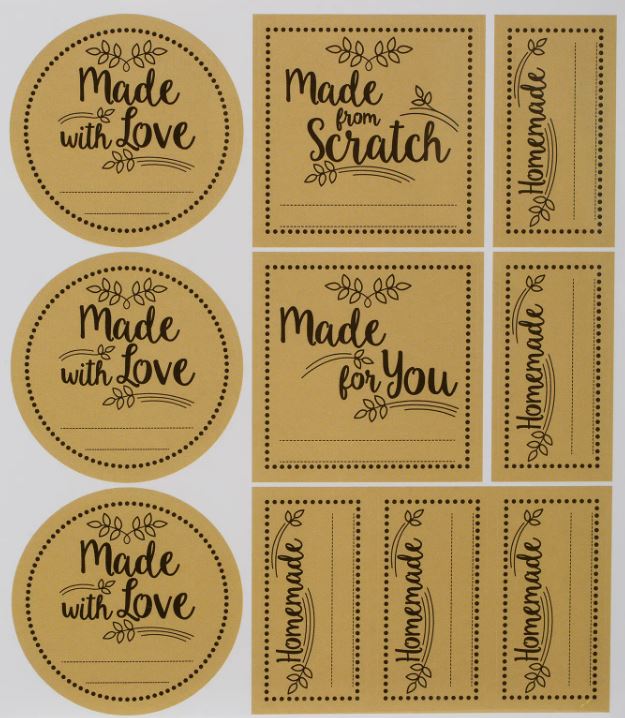 Kilner Gifting Label Set