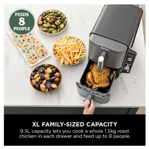 NINJA Double Stack XL 9.5L Air Fryer SL400UK