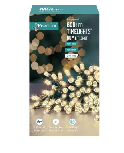 600 Led Timelights - Warm White