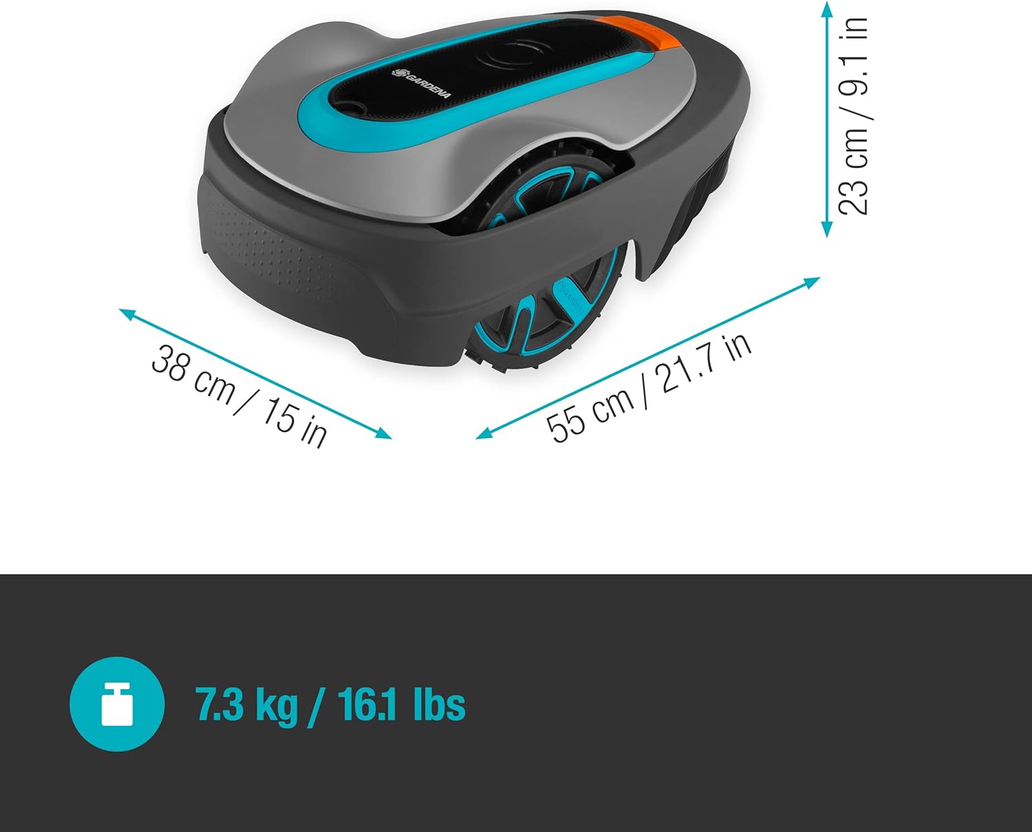 Gardena Sileno City 250 Robot Lawn Mower