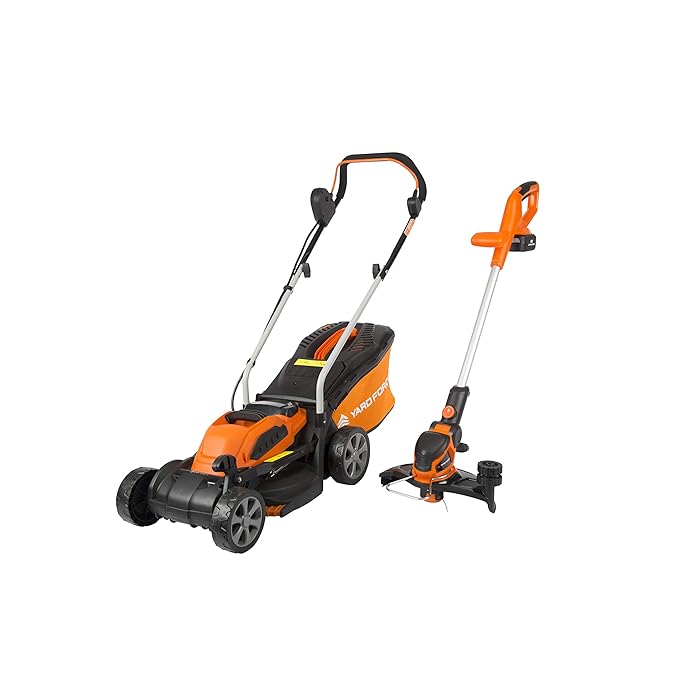 Yardforce Cordless Mower & Trimmer 40v