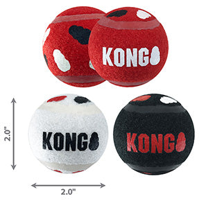 Kong Signature Sports Balls - 3 Pack