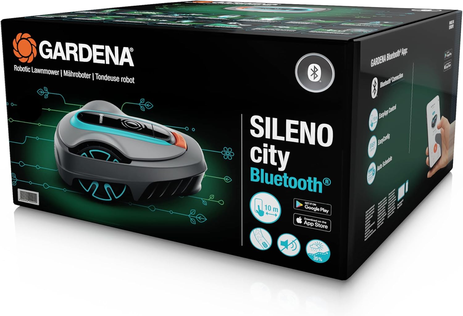 Gardena Sileno City 250 Robot Lawn Mower