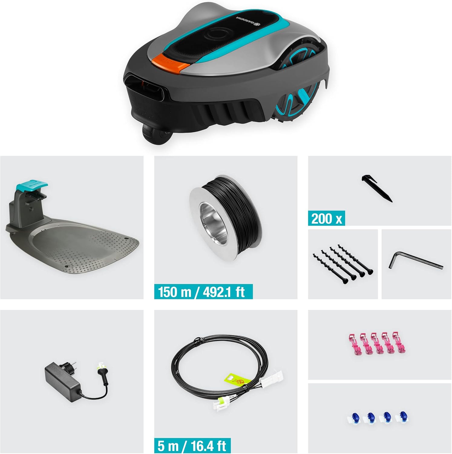 Gardena Sileno City 250 Robot Lawn Mower