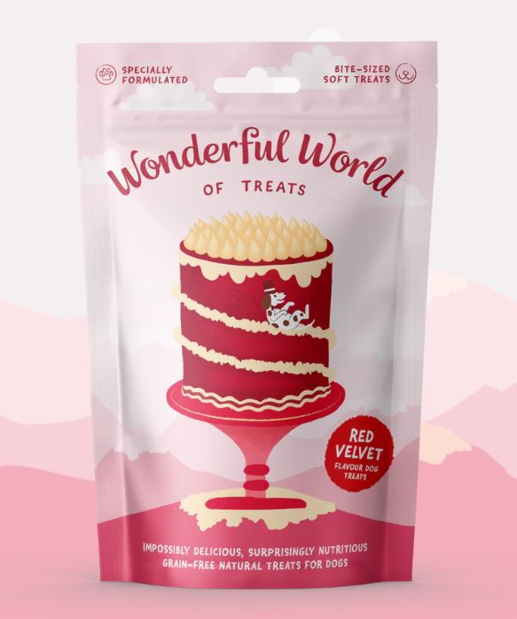 Wonderful World Desserts Red Velvet Cake Treats 50g