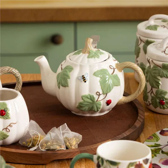 Price & Kensington Harvest Harmony Pumpkin 6 Cup Teapot