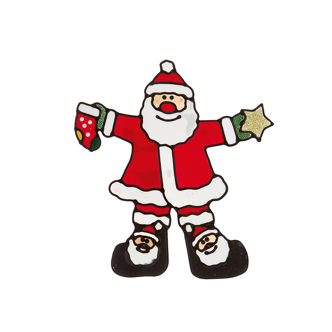 Christmas Window Sticker 22cm (1 Item Only)