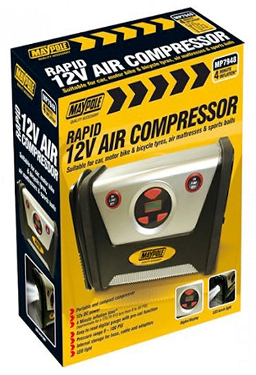 12V Compressor For Cars/Bike Tyres