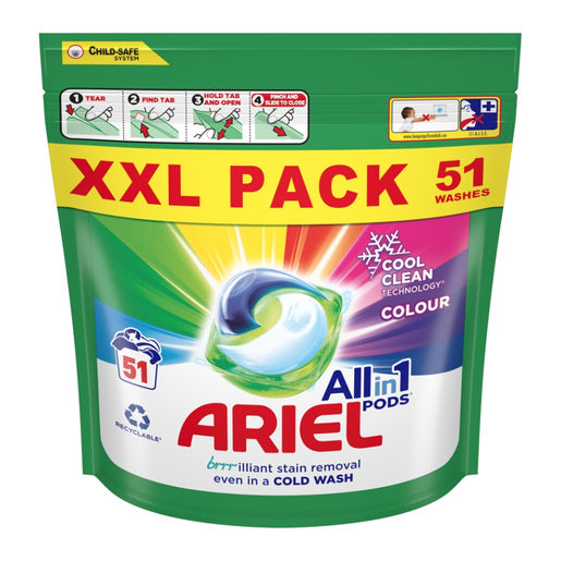 Ariel Colour Pods - 51 Wash