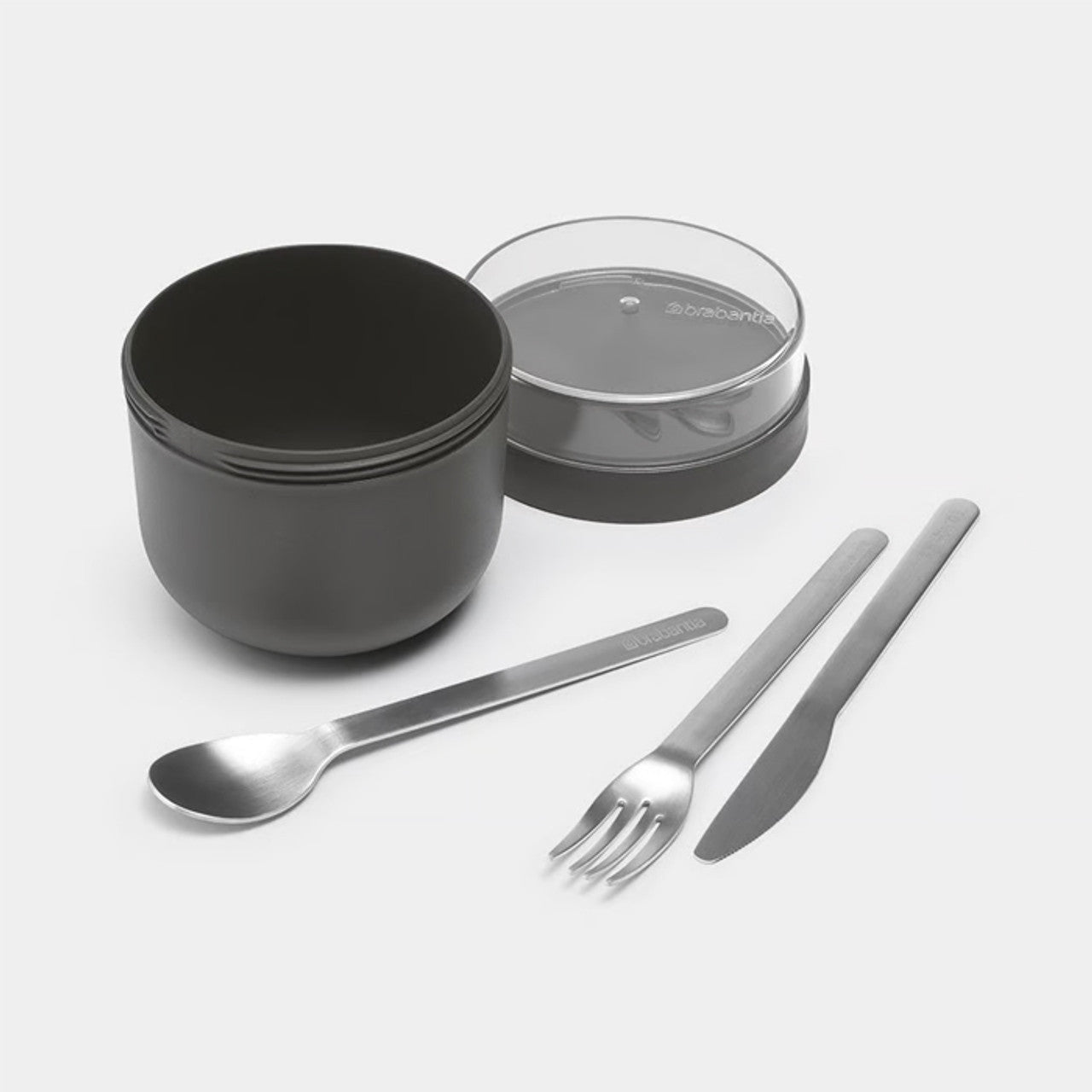 Brabantia Make & Take Breakfast Bowl 0.5L - Dark Grey