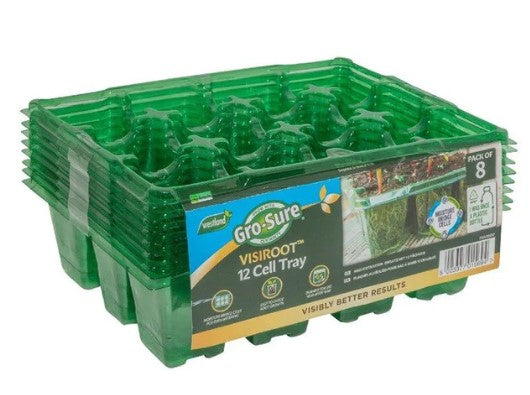 Gro-sure Visiroot 12 Cell 8pk