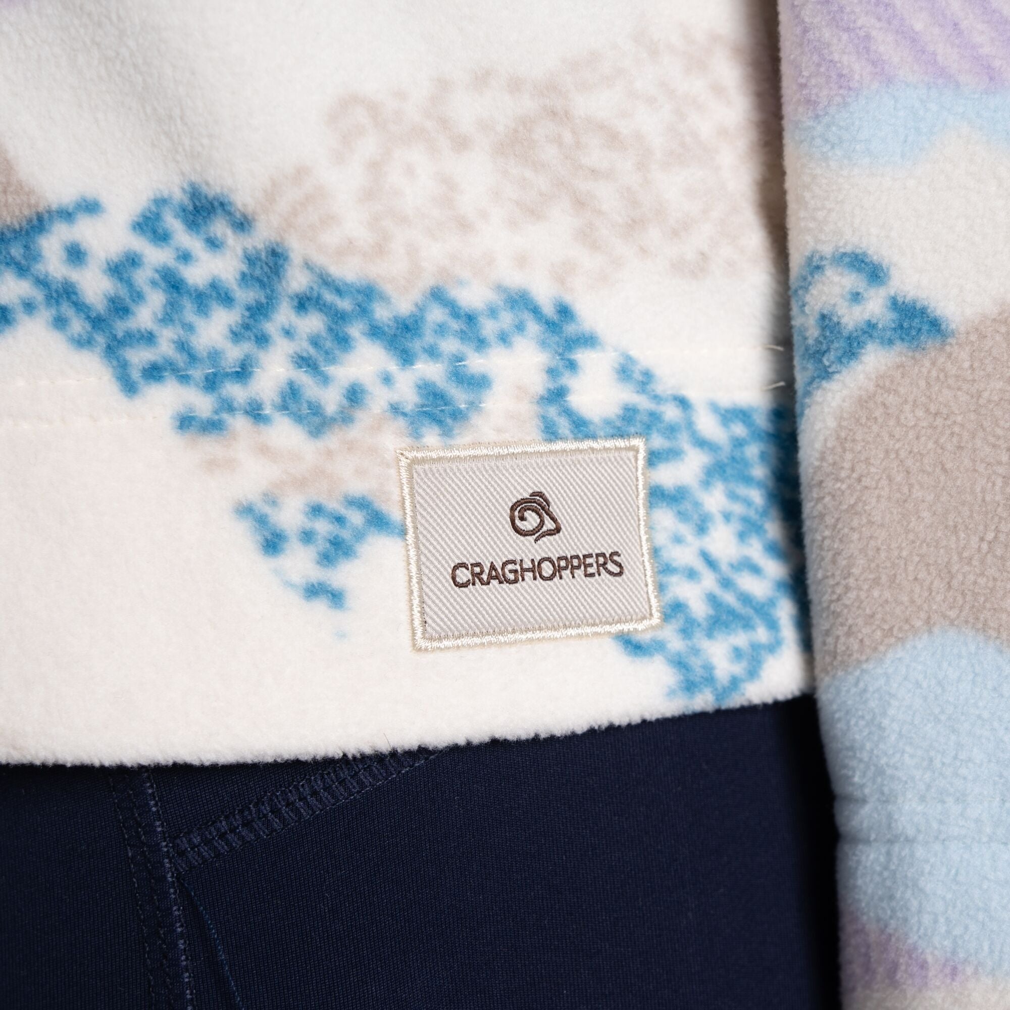 Craghoppers Annijela Half Jip - Ecru Print