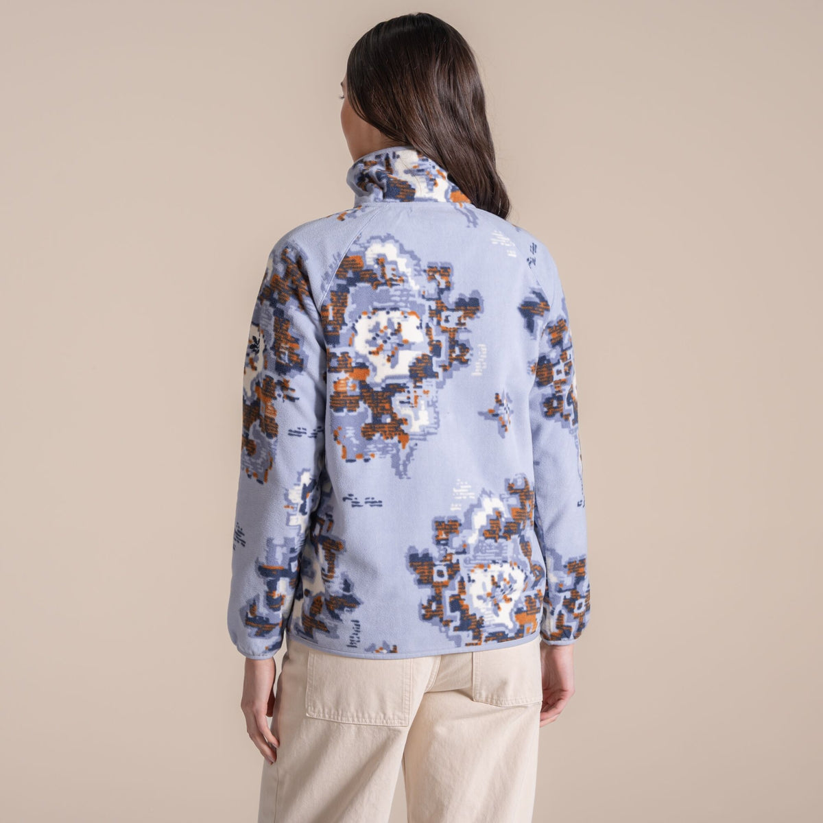 Craghoppers Reedmace Half Zip Fleece - Mist Blue