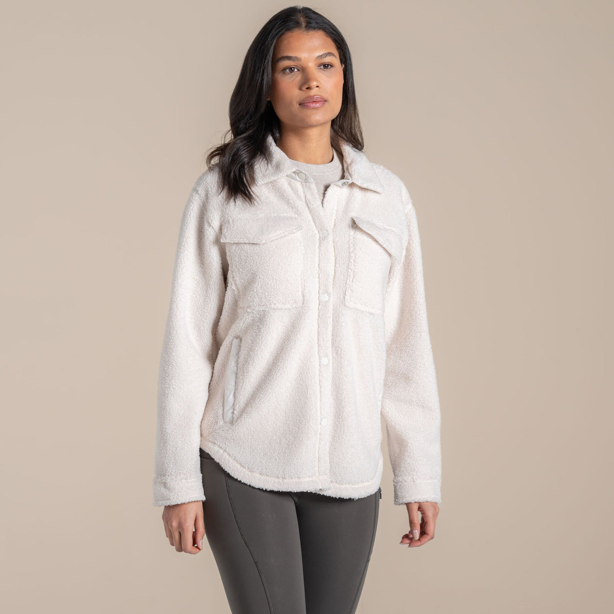 Craghoppers Ribwort Overshirt - Ecru