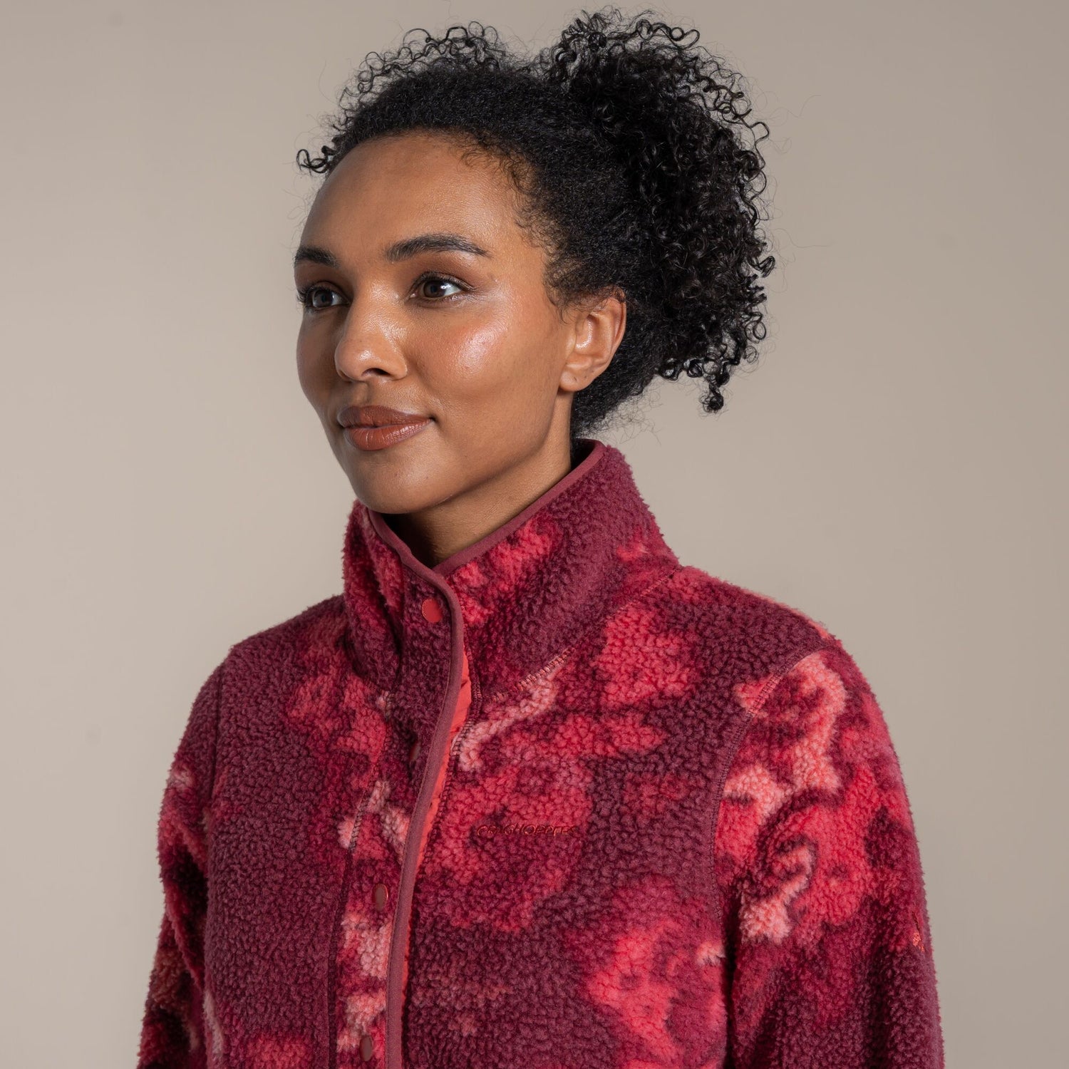 Craghoppers Rosemary Overhead Fleece - Amarylis Print