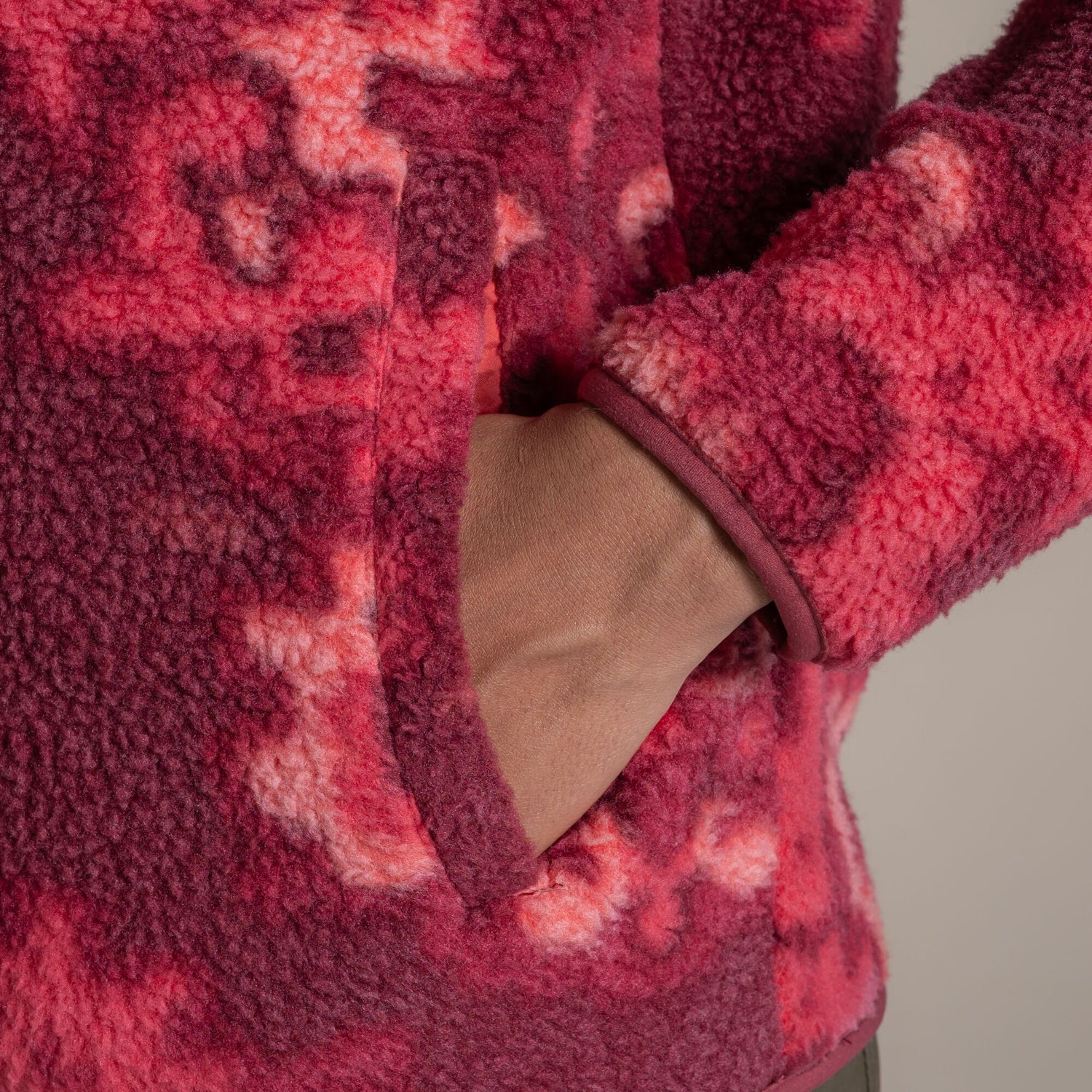 Craghoppers Rosemary Overhead Fleece - Amarylis Print