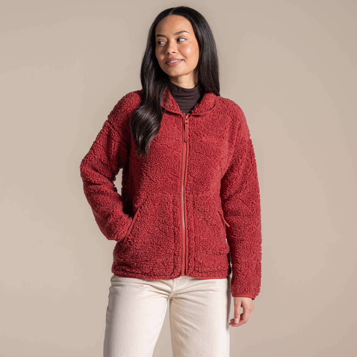 Craghoppers Avens II Fleece Jacket - Carmine Red