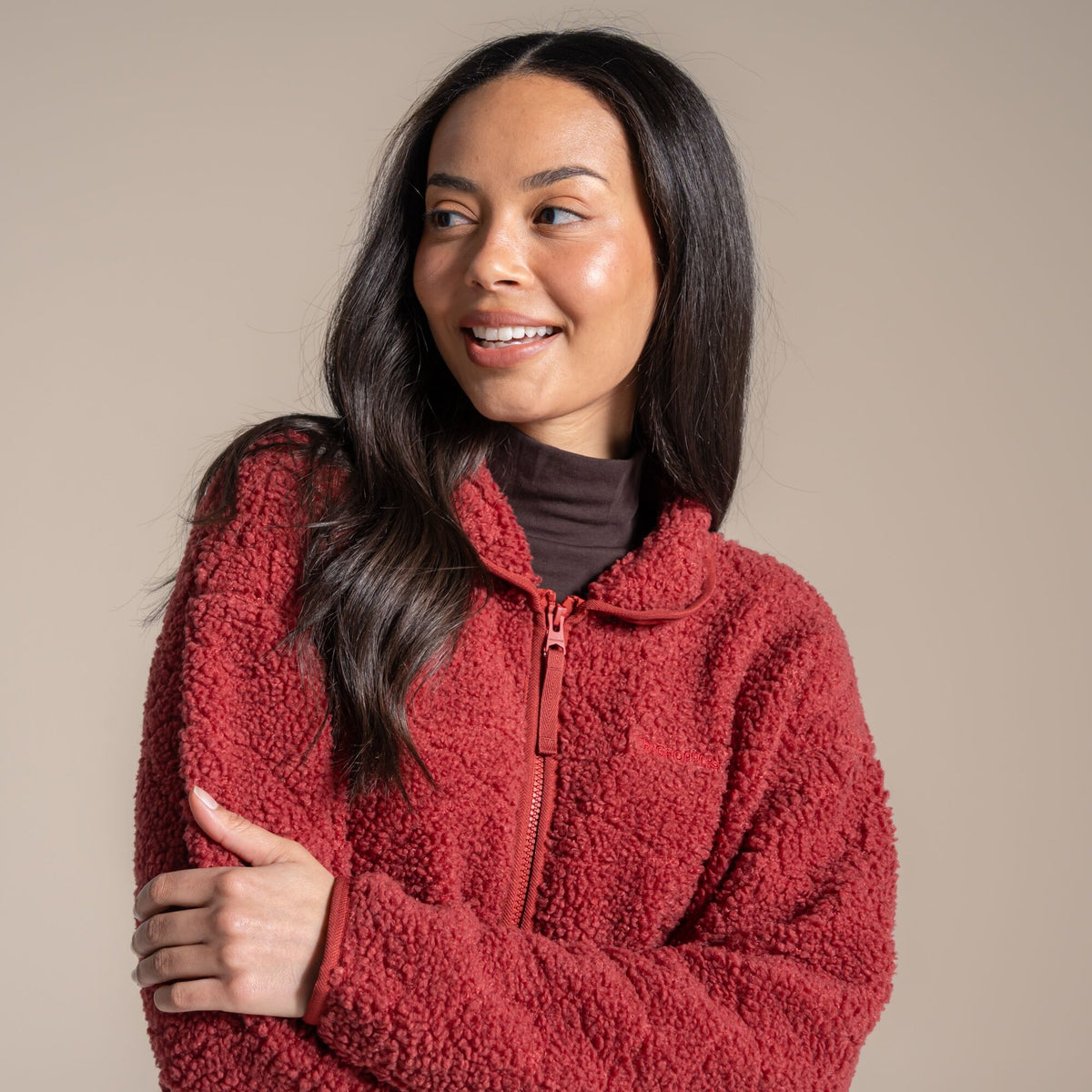 Craghoppers Avens II Fleece Jacket - Carmine Red