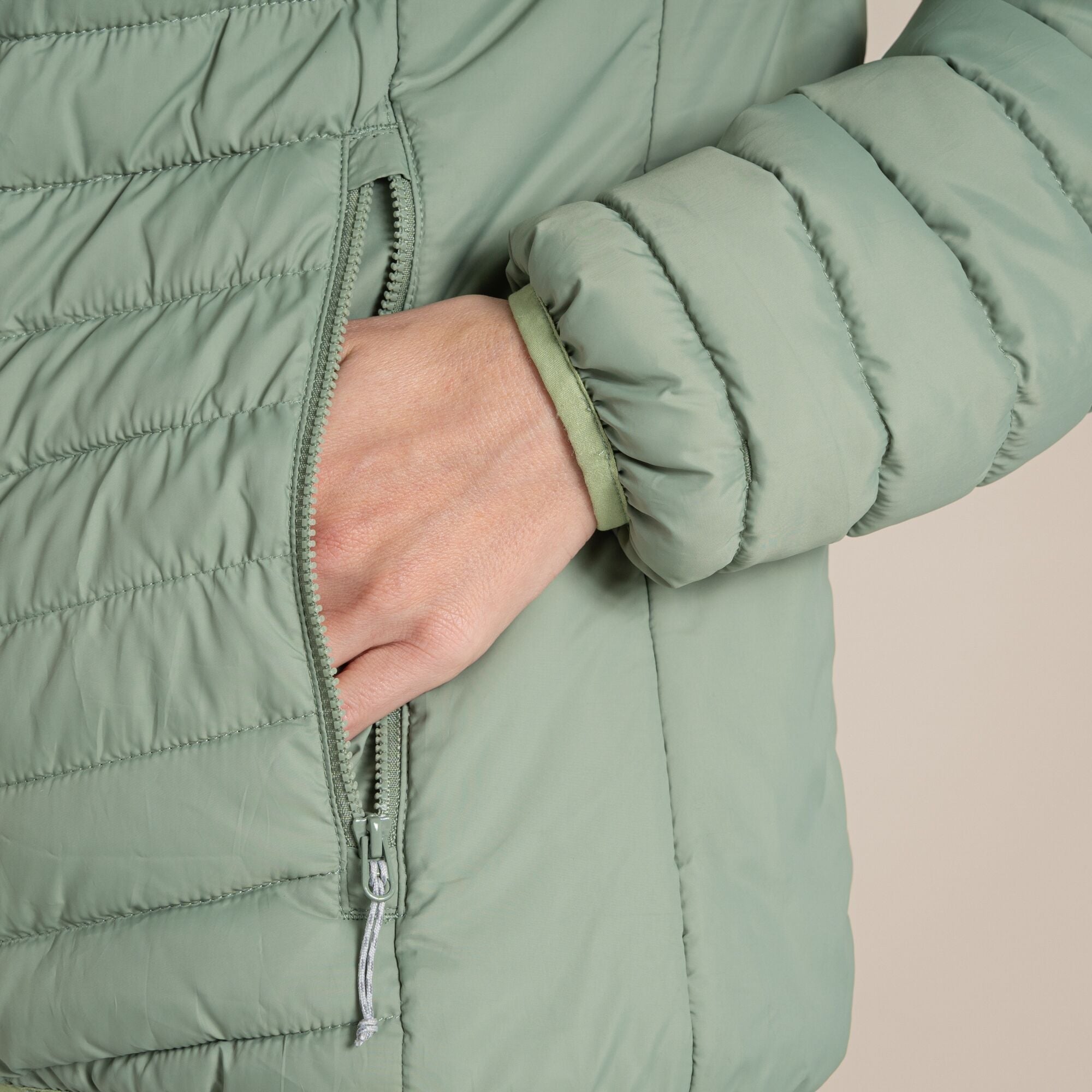 Craghoppers Compress Lite IX Hooded Jacket - Deep Bud Green
